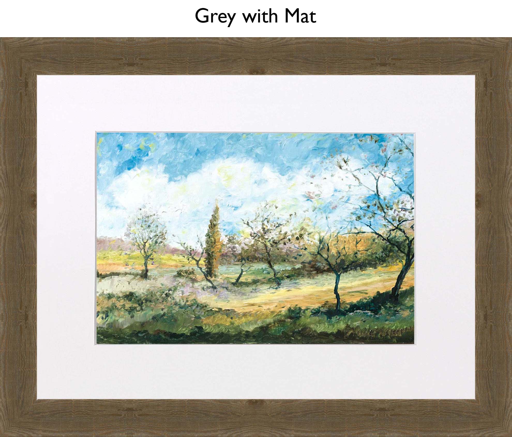 Grey With Mat
