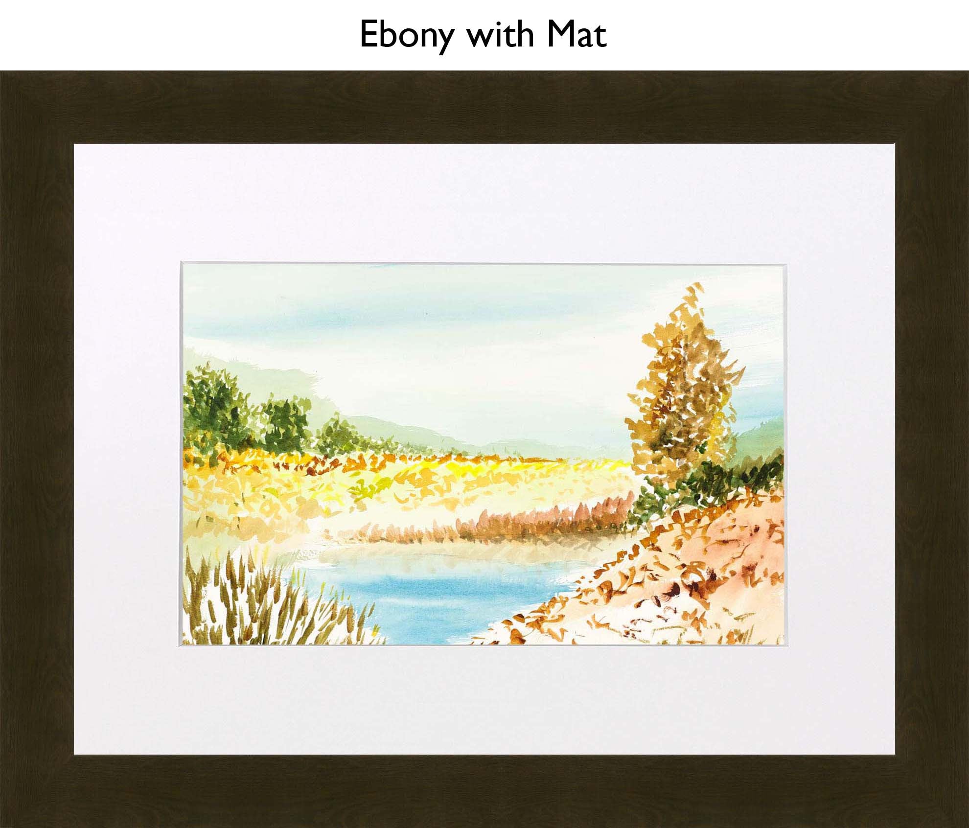 Ebony With Mat