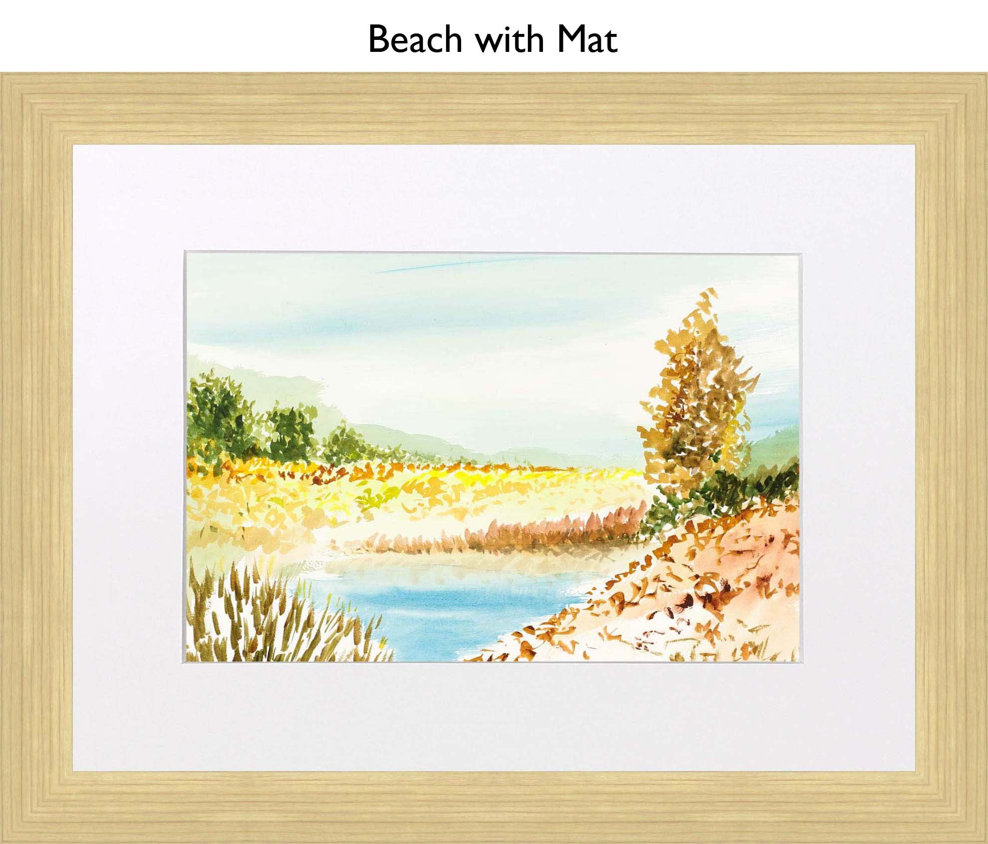 Beach With Mat